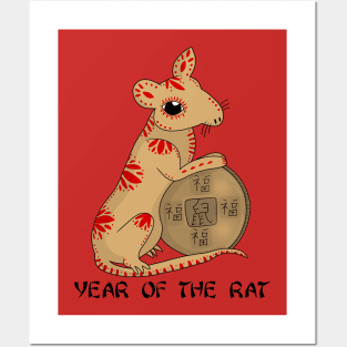 Year of the Rat  - Chinese New Year Posters and Art